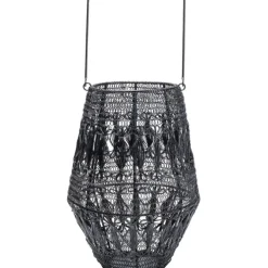 Lanterne Hayat noir 33cm