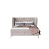 Lit boxspring Benito Moon crème 180x200