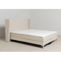 Lit boxspring Benito Moon crème 180x200