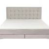Lit boxspring Benito Star crème 180x200