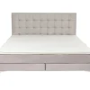 Lit boxspring Benito Star crème 160x200