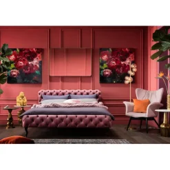 Lit Desire velvet rose 160x200cm
