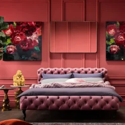Lit Desire velvet rose 180x200cm