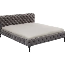 Lit Desire Velvet Silver Grey 160x200 cm