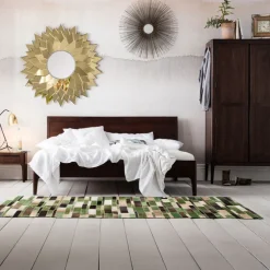 Lit en boix Brooklyn noyer 180x200cm