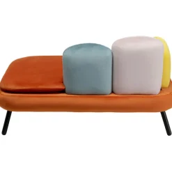 Lit pour chien/chat Diva orange