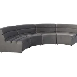 Élément de canapé Wave gris