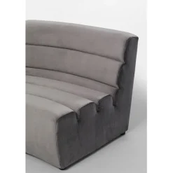 Élément de canapé Wave gris