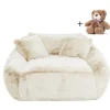 Loveseat Mika crème 156cm (4-parts)
