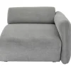 Lucca élément d angle droite gris 89cm
