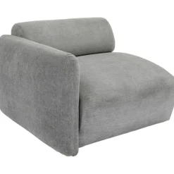 Lucca élément d angle gauche gris 89cm