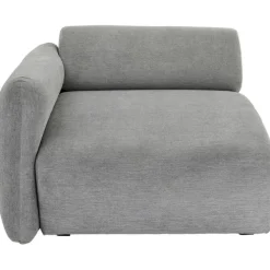 Lucca élément d angle gauche gris 89cm