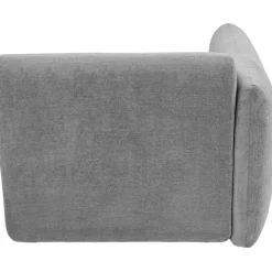 Lucca élément d angle gauche gris 89cm