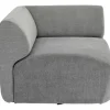 Lucca élément d angle gris 86cm