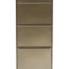Meuble à chaussures Caruso 3 bronze