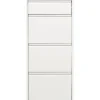 Meuble à chaussures Caruso 3+1 blanc