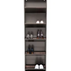 Meuble à chaussures Caruso 5 argenté (Mailorder)