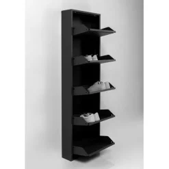 Meuble à chaussures Caruso 5 noir (MO)