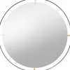 Miroir Betsy Frame métal 90Ø