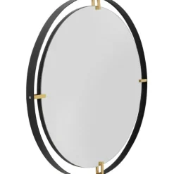 Miroir Betsy Frame métal 90Ø