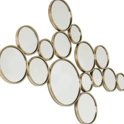 Miroir Bubbles laiton 138x93cm