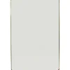 Miroir Curve laiton 80x120cm