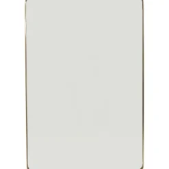 Miroir Curve laiton 80x120cm