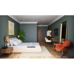 Miroir Curve laiton 70x200cm