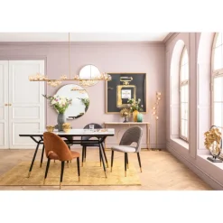 Miroir Curve MO laiton Ø100