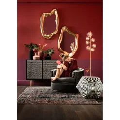 Miroir Hologram doré 119x76cm