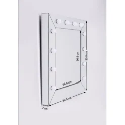 Miroir Make Up carré 81x81cm