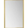 Miroir mural Arezzo laiton 80x120cm