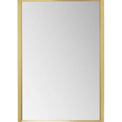 Miroir mural Arezzo laiton 80x120cm