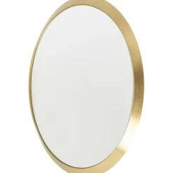 Miroir mural Arezzo laiton Ø100cm