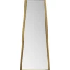 Miroir mural Arezzo laiton trapèze 65(45)x160cm