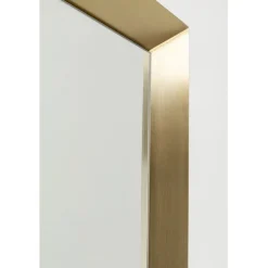 Miroir mural Arezzo laiton trapèze 65(45)x160cm