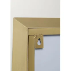 Miroir mural Arezzo laiton trapèze 65(45)x160cm