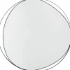 Miroir mural Bonita noir Ø80cm