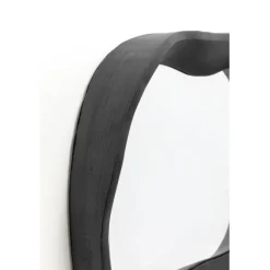 Miroir mural Dynamic noir 40x34cm