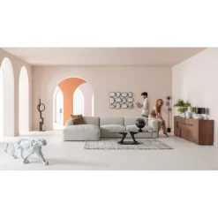 Miroir mural Nastro noir 80x114cm