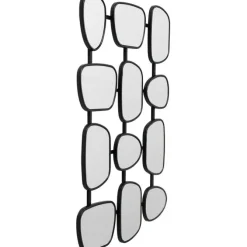 Miroir mural Nastro noir 80x114cm