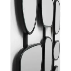 Miroir mural Nastro noir 80x114cm