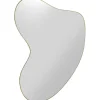 Miroir Shape laiton 110x120cm