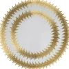 Miroir Solare doré Ø132cm
