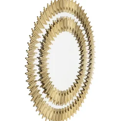 Miroir Solare doré Ø132cm