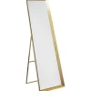 Miroir sur pied Arezzo laiton 53x160cm