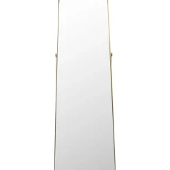 Miroir sur pied Curve Arch doré 55x160cm