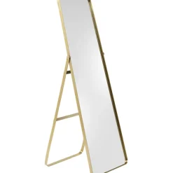 Miroir sur pied Curve Arch doré 55x160cm