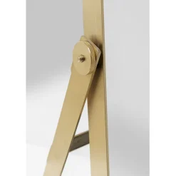Miroir sur pied Curve Arch doré 55x160cm