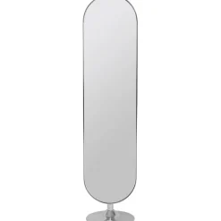 Miroir sur pied Curve chromé 40x170cm